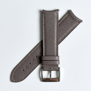 For F.P.JOURNE GRAY TAUPE GRAINED CALF STRAP