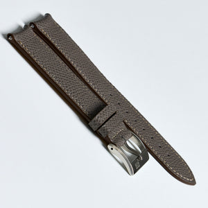 For F.P.JOURNE GRAY TAUPE GRAINED CALF STRAP