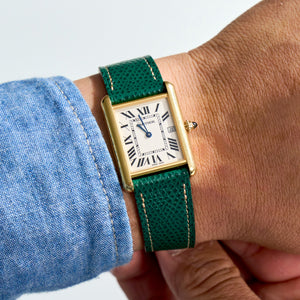 GREEN GRAINED STANDARD STRAP