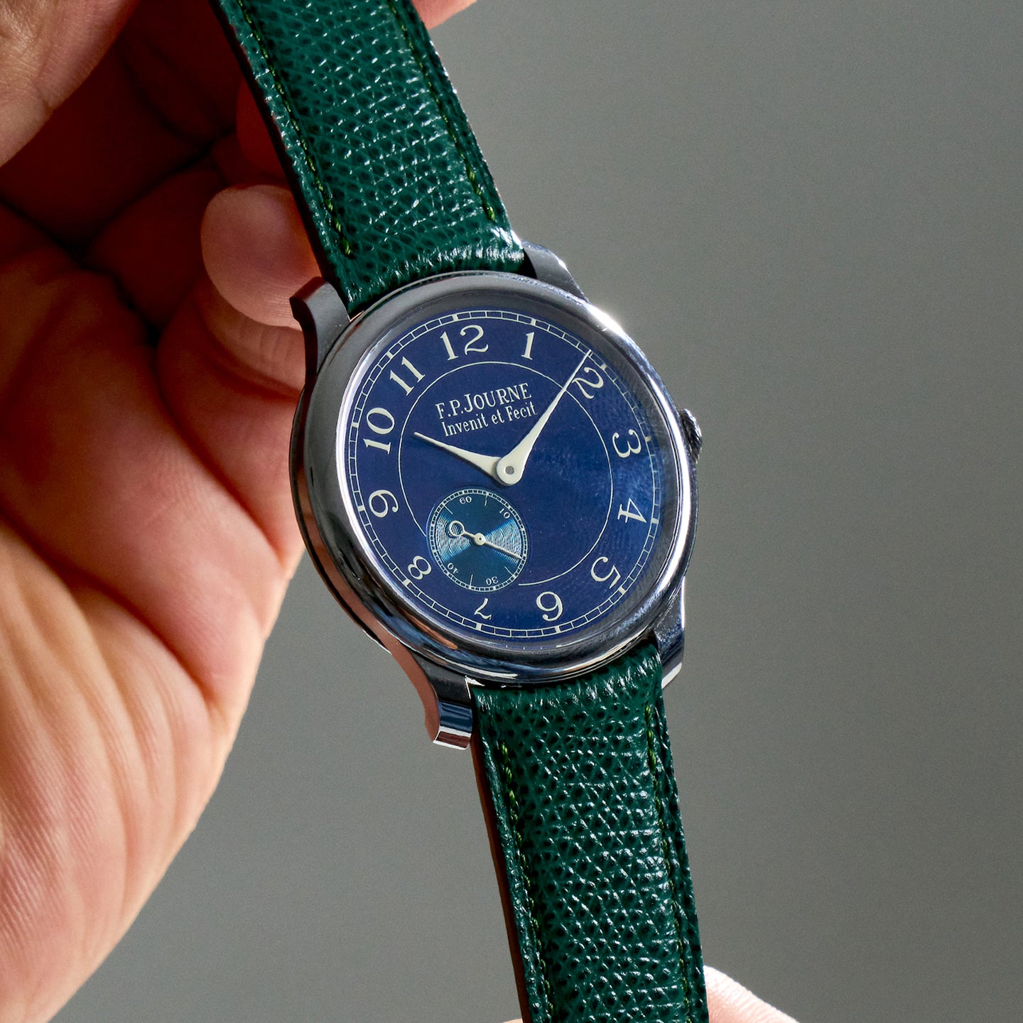 For F.P.JOURNE GREEN GRAINED CALF STRAP