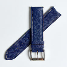 Load image into Gallery viewer, For F.P.JOURNE NAVY GRAINED CALF STRAP V2.0