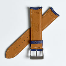 Load image into Gallery viewer, For F.P.JOURNE NAVY GRAINED CALF STRAP V2.0