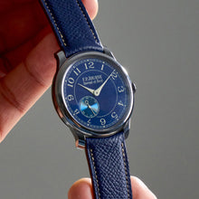 Load image into Gallery viewer, For F.P.JOURNE NAVY GRAINED CALF STRAP V2.0