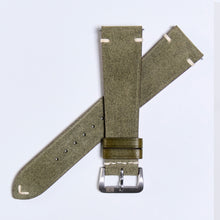 Load image into Gallery viewer, FATIGUE GREEN SUEDE THE MUSEUM STRAP