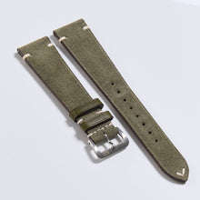 Load image into Gallery viewer, FATIGUE GREEN SUEDE THE MUSEUM STRAP