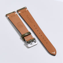 Load image into Gallery viewer, FATIGUE GREEN SUEDE THE MUSEUM STRAP