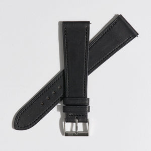 BLACK NOVONAPPA SMOOTH CALF STRAP (NV SPEC)