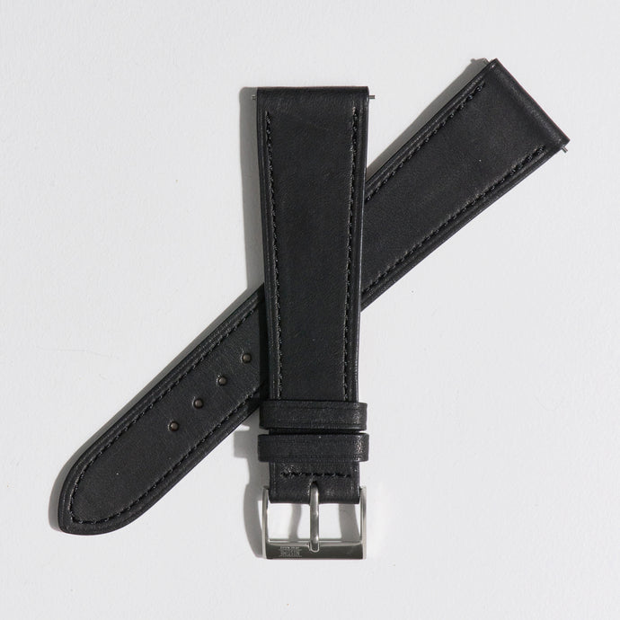BLACK NOVONAPPA SMOOTH CALF STANDARD STRAP V2.0