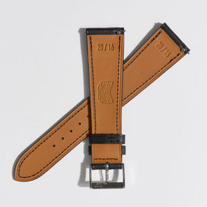 BLACK NOVONAPPA SMOOTH CALF STRAP (NV SPEC)
