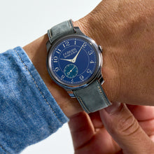 Load image into Gallery viewer, For F.P.JOURNE BLUE GRAY NUBUCK STRAP V2.0