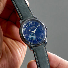 Load image into Gallery viewer, For F.P.JOURNE BLUE GRAY NUBUCK STRAP V2.0