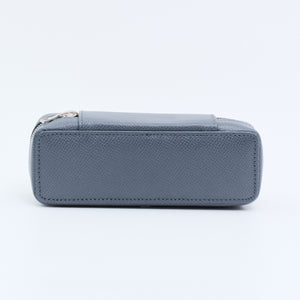 SLATE BLUE DUO POUCH FOR TWO WATCHES