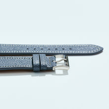 Load image into Gallery viewer, SLATE BLUE GRAINED CALF STANDARD STRAP