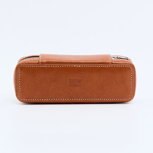 HONEY TAN DUO POUCH FOR TWO WATCHES