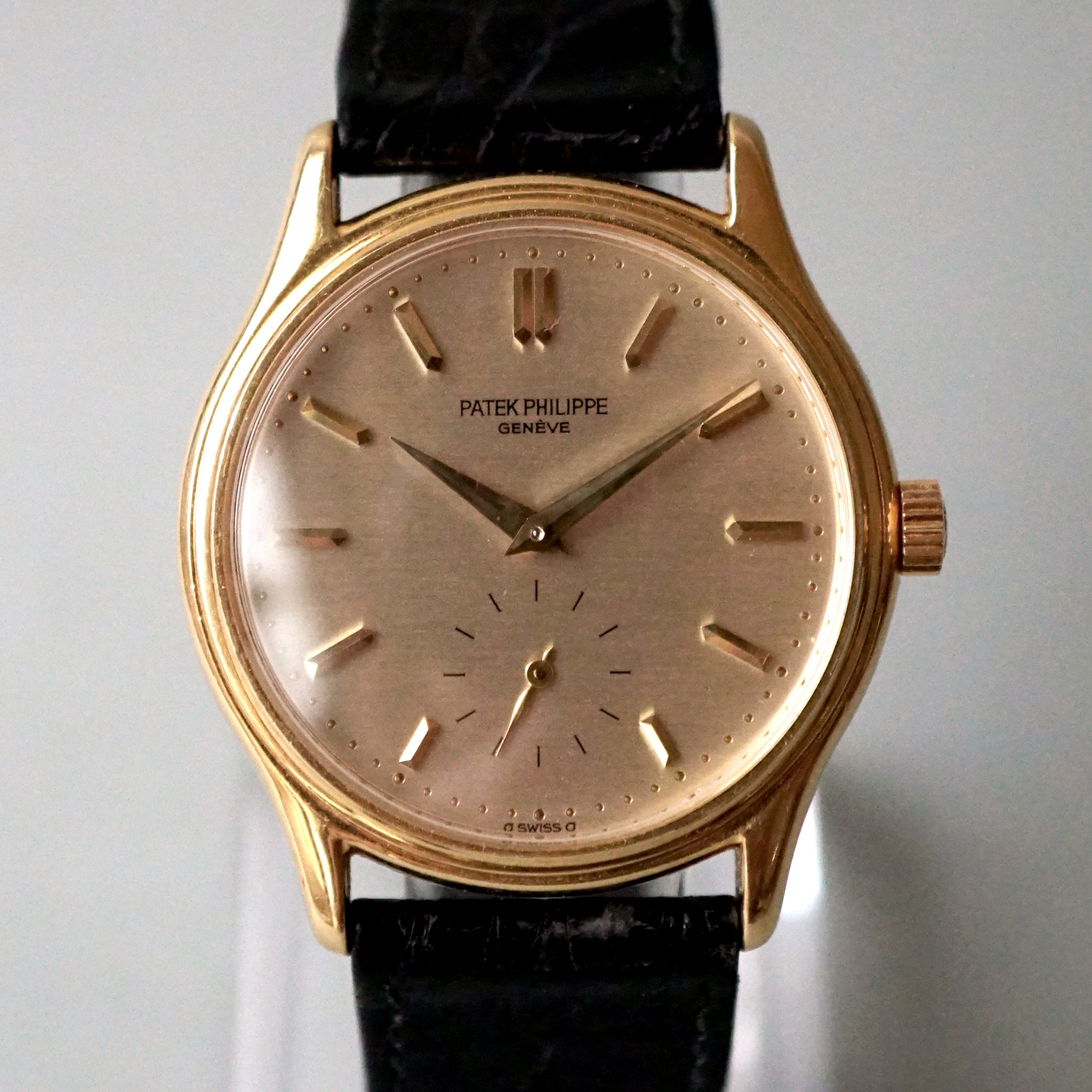 1987 PATEK PHILIPPE CALATRAVA YG REF.3923 MANUAL WINDING WATCH – NOSTIME