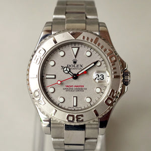 2002 ROLEX YACHT-MASTER MID-SIZED REF.168622 UNPOLISHED CONDITION
