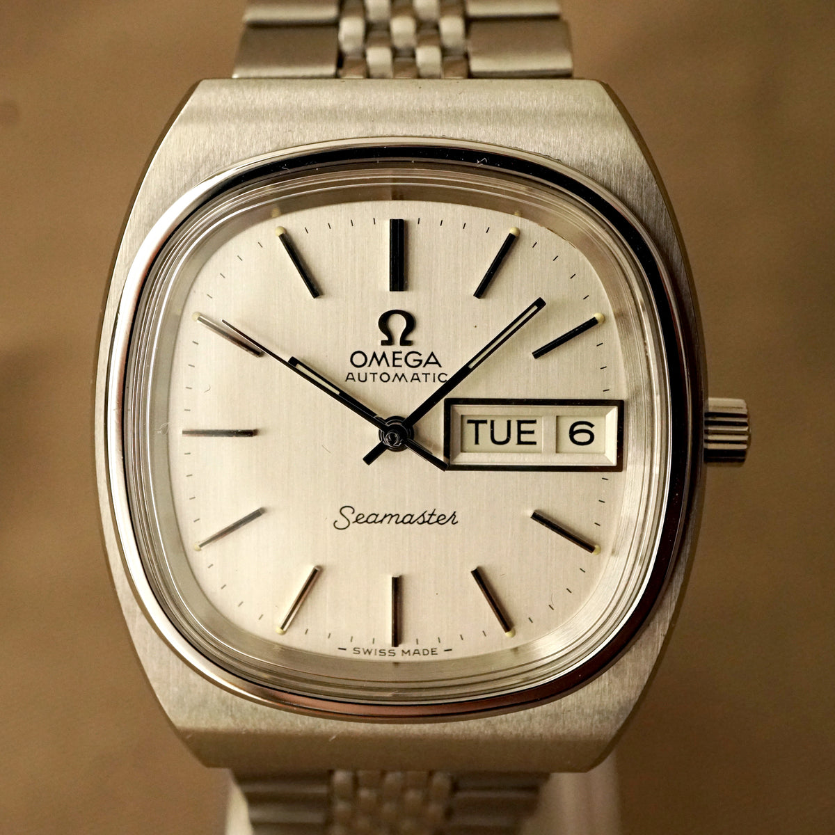 1979 OMEGA SEAMASTER 166.0211.1 TV AUTOMATIC COMPLETE SERVICED NOS ...
