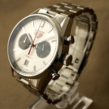 Load image into Gallery viewer, 2012 TAG HEUER CARRERA CV2119.BA0722 JACK HEUER 80TH B-DAY LIMITED EDITION
