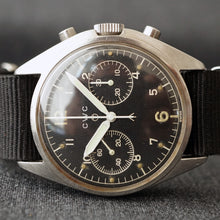 Load image into Gallery viewer, 1974 CWC UK ROYAL AIRFORCE PILOT&#39;S ISSUED MILITARY CHRONOGRAPH WATCH