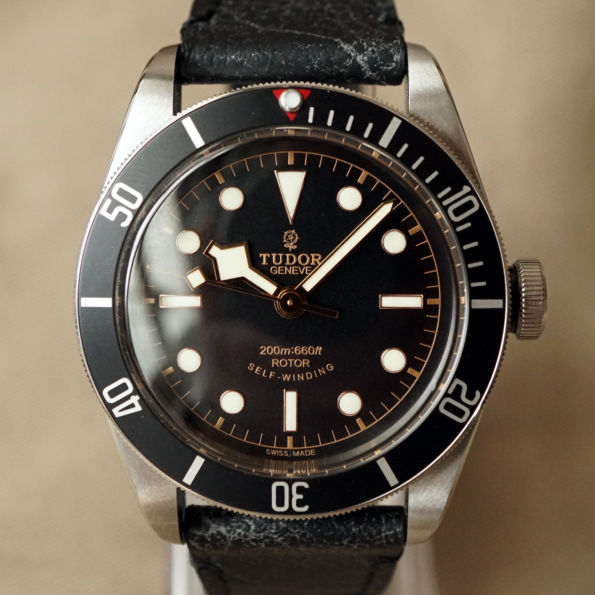 2017 TUDOR HERITAGE ETA BLACK BAY BLACK REF.79220N DIVER WATCH