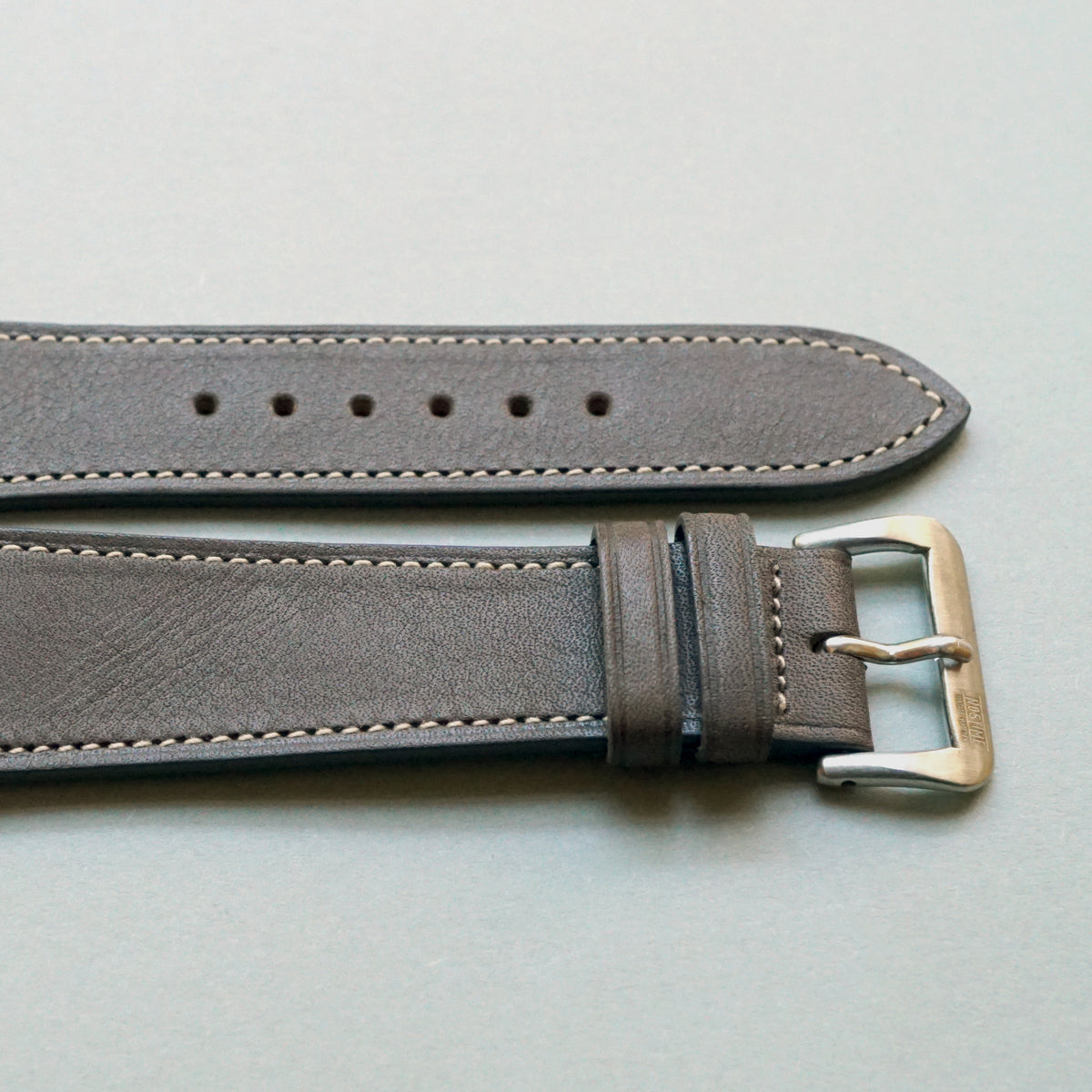 DARK TAUPE NOVONAPPA SMOOTH CALF STANDARD STRAP – NOSTIME