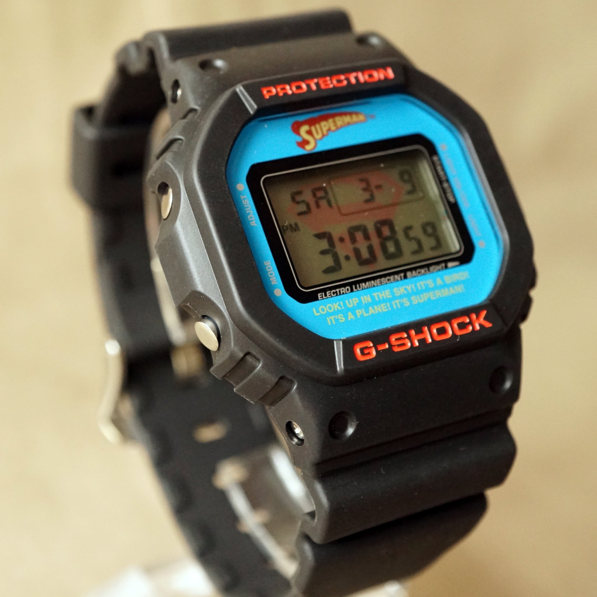 2007 CASIO G-SHOCK DW-5600VTSUP-1TJR DC COMICS EDITION 