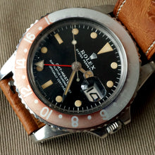 Load image into Gallery viewer, FADED PEPSI BEZEL INSERT FOR ROLEX GMT-MASTER REF.1675 FROM 60s