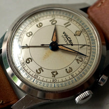 Load image into Gallery viewer, 1940s VULCAIN CRICKET ALARM WATCH