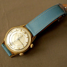 Load image into Gallery viewer, 1950s LeCoultre MEMOVOX WRIST ALARM MECHANICAL REF.2511 E851 Cal K814