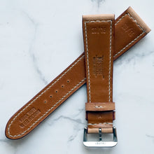 Load image into Gallery viewer, NATURAL SADDLE CUSTOM MADE STRAP