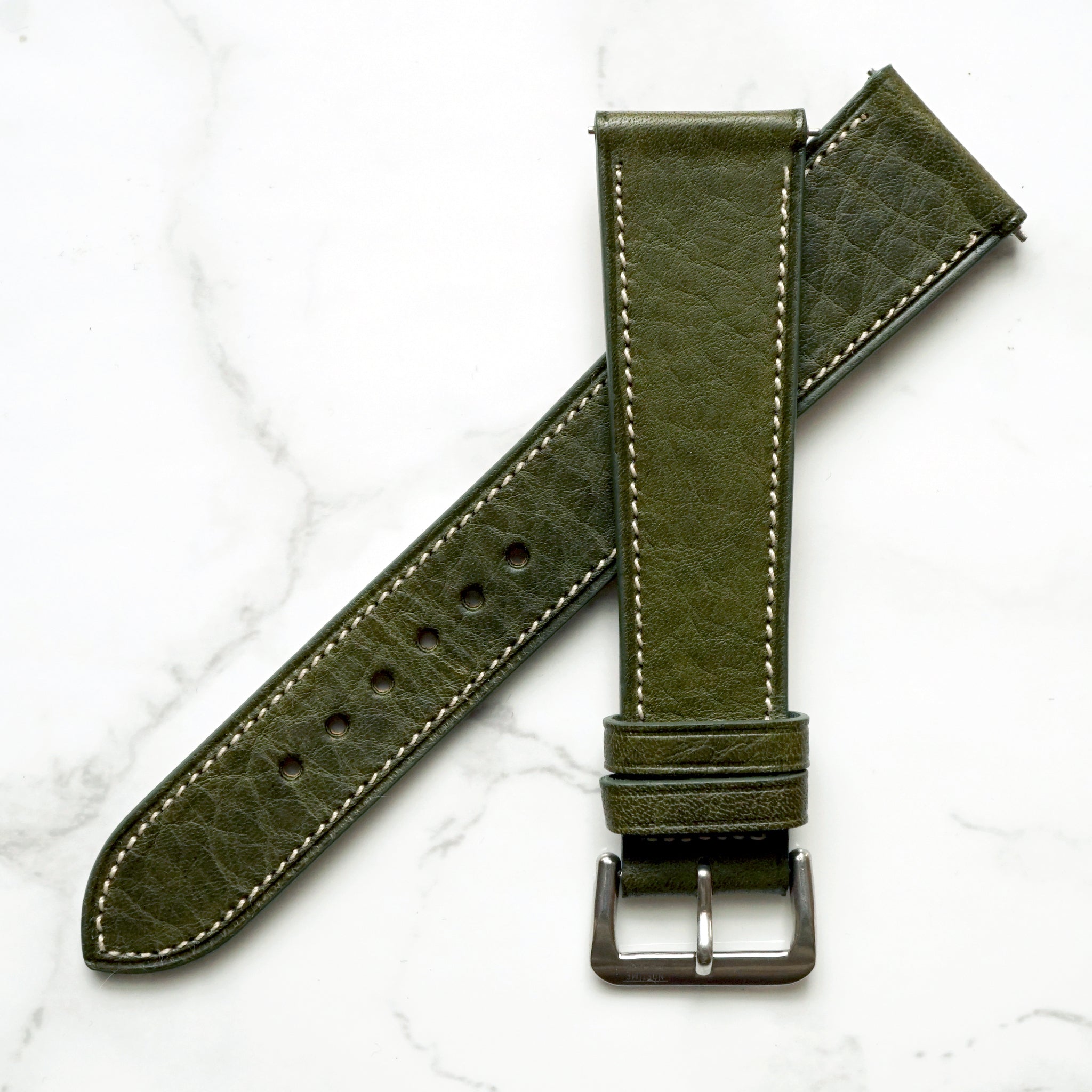 Designer Inspired Hunter Green Belt