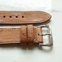 Load image into Gallery viewer, COGNAC OSTRICH STANDARD STRAP