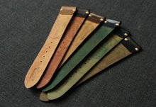 Load image into Gallery viewer, DARK GREEN HORWEEN SHELL CORDOVAN CUSTOM MADE STRAP