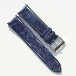 For F.P.JOURNE NAVY GRAINED CALF STRAP